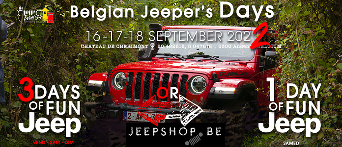 Belgian Jeepers Days 2022
